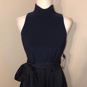 LAUREN RALPH LAUREN BLK HIGH NECK PARTY DRESS Sz 12 BNWTAGS!